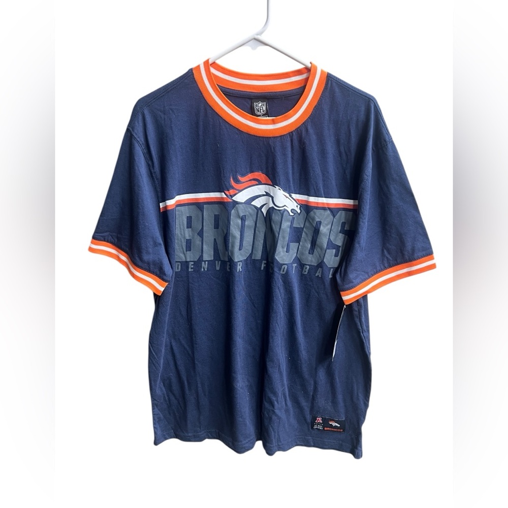 NFL XL men’s Denver Broncos ringer tee
